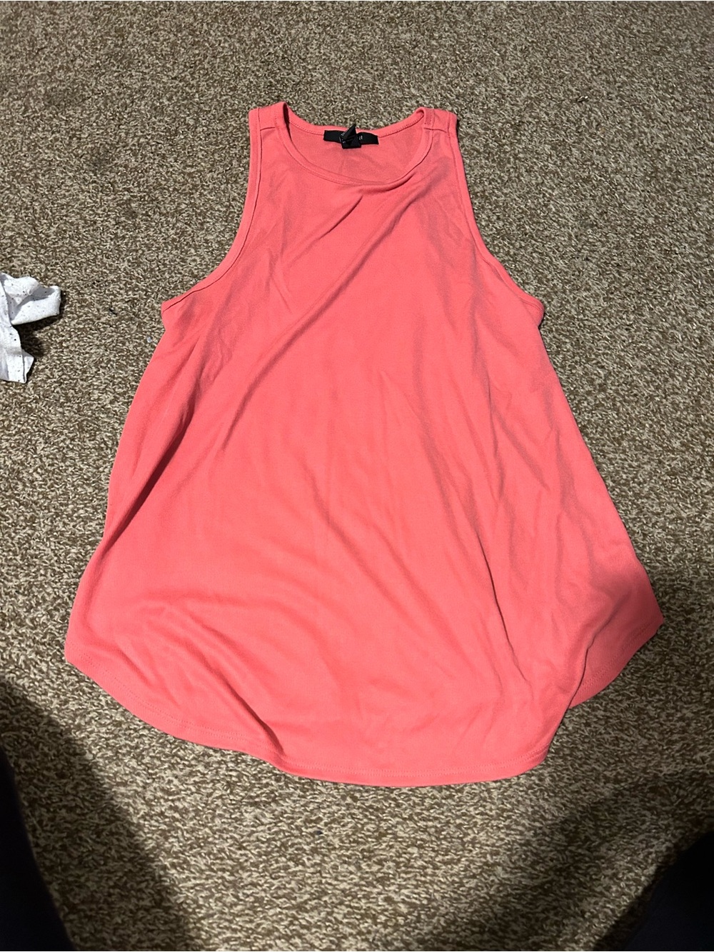 Forever 21 Coral Swing Tank Top - Pink/Coral